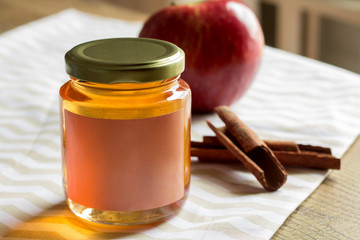 Deliciosa geleia de maçã e canela