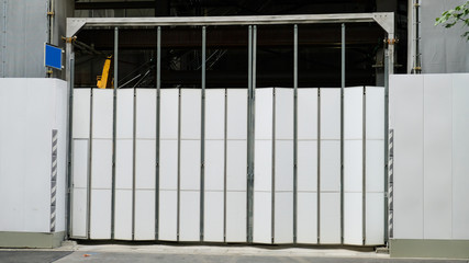 工事で使う門型ゲート