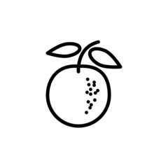 Illustration Vector graphic of fruit icon. Fit for vitamin, organic, healthy, vegan, juice etc.