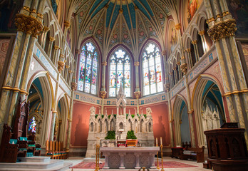 Cathedral of St. John the Baptist church in Savannah Georgia 