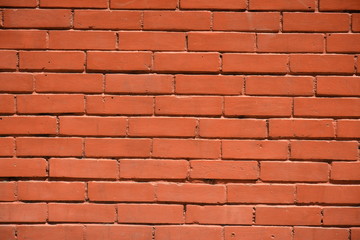 Concrete bricks rough surface brown color background