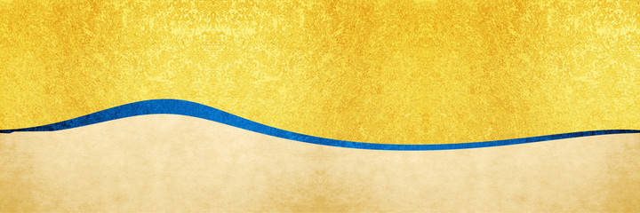 金色のステージ幕イメージ