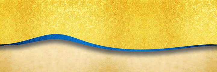 金色のステージ幕イメージ