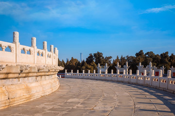 Obraz premium The Circular Mound Altar at the Temple of Heaven in Beijing, China