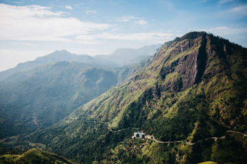 Little Adams Peak mountain top 