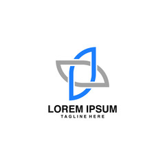 Cross Sign Logo Vector Illustration Icon