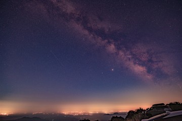 Fototapeta premium 夏の天野川 栗駒山は唯一天野川が綺麗に見える場所です秋は紅葉が綺麗です。