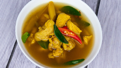 Thai Mixed Curries and Soups