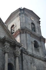 San Agustin church facade at Intramuros in Manila, Philippines