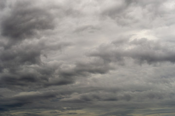 Heavy Dark Storm Cloud . Stormy Weather