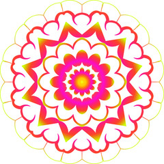 Colorful Mandalas for coloring book. Decorative round ornaments.vector mandala design.