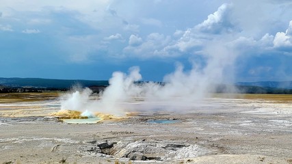Fountain Pot geyser