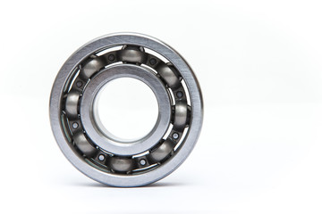 Crankshaft roller on white background