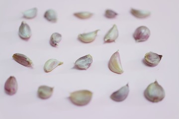 close up of a handful of pistachio nuts