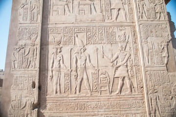 Fototapeta na wymiar Temple of Kom Ombo, Aswan, Egypt