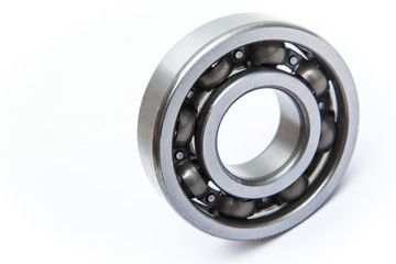 Crankshaft roller on white background