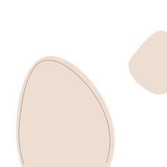 Fototapeta premium Beige abstract background design. Vector illustration