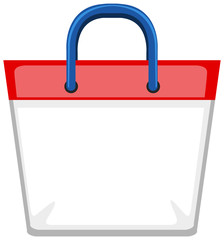 Isolated bag on white background