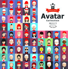 Collection of avatars  ( Man and woman Characters )