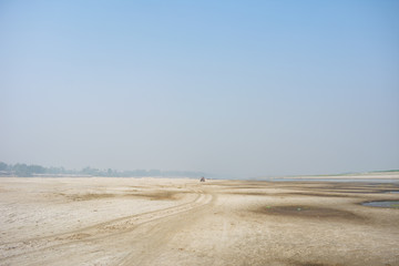 sand dunes on the beach