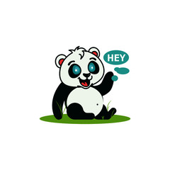 panda say hey!