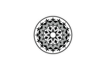 Rounded Mandala Art