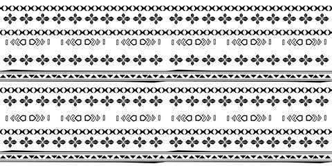 Fasion black line on white backgraund. Seamless pattern for fabric, print, wallpaper, packaging. Strocke trandy design