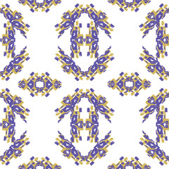 Square scarf ethnic ornate print silk. Shawl ikat embroidery autentic fabric original ornament carpet.