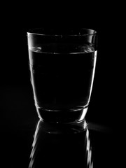glass of water