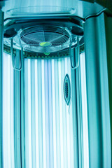 bright and colorful interior of european solarium