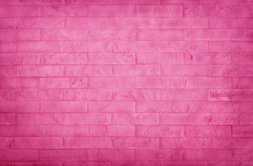 Vintage light pink brick wall texture background, Pattern of pastel color slate stone for design art work.