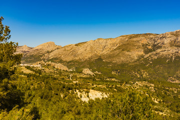 Rocky mountains landscape, Spain