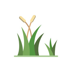 grass icon vector illustration design