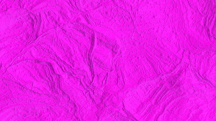 Ground stone pink magic sand background. 3D rendering