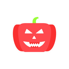 halloween pumpkin head