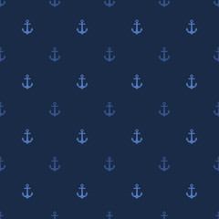 seamless pattern with anchors