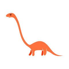 Vector dinosaur for kids design. © MarijaBazarova