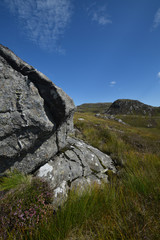 The mountains above Loch Morar the Scottish Highlands