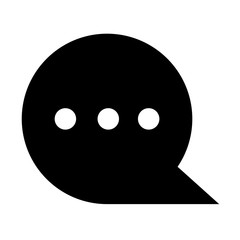 Chat icon illustration