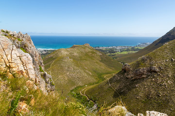 The beautiful landscape in the Fernkloof Nature Reserve, close to Hermanus, Western Cape, South Africa