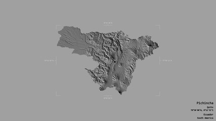 Pichincha - Ecuador. Bounding box. Bilevel