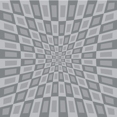 Illustration of Modern Abstract Halftone Backdrop in Gray and Dark-Gray Tones with Squares in Pop Art Style for Business Card, Website or Interior Design