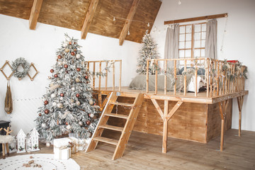 Christmas background. X-mas celebration.