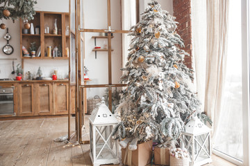 Christmas background. X-mas celebration.