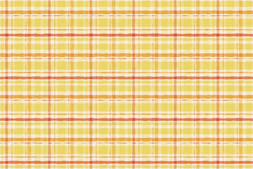 Paint gingham watercolor seamless striped yellow brush pattern plaid