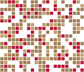 Fototapeta premium Color mosaic. Colorful background. Abstract seamless pattern. Vector illustration.