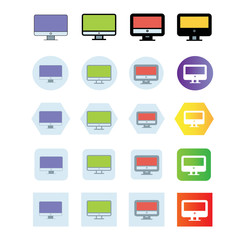 computer monitor icon