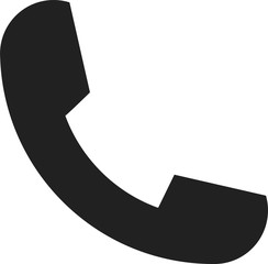 Phone icon. Telephone symbol. Contact us. Vector illustration.