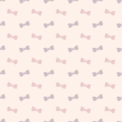 seamless pattern with ribbons
