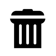 Trash can icon